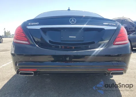2015 Mercedes-Benz S 550 z USA, uszkodzony, nr VIN WDDUG8CB7FA183186